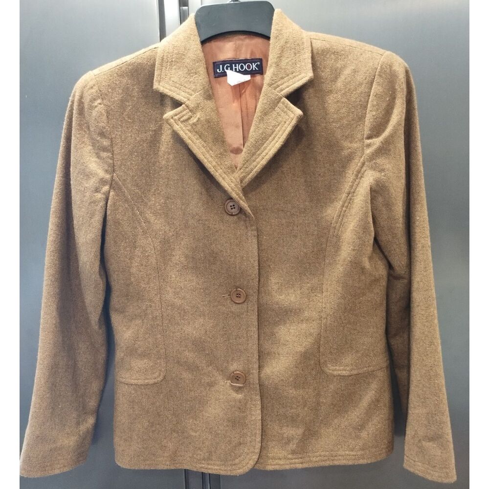 Vintage JG Hook Wool Blend Jacket Size 2P